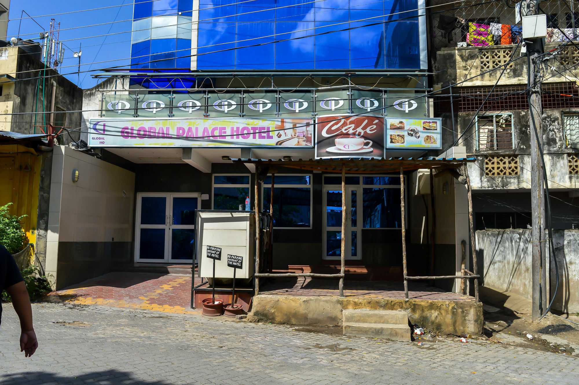 Global Palace Hotel Mombasa Eksteriør bilde